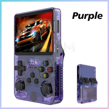 R36S Retro Handheld Game Console 3.5 Inch IPS Screen Linux System Portable Mini Video Player Classic Gaming Emulator 128G