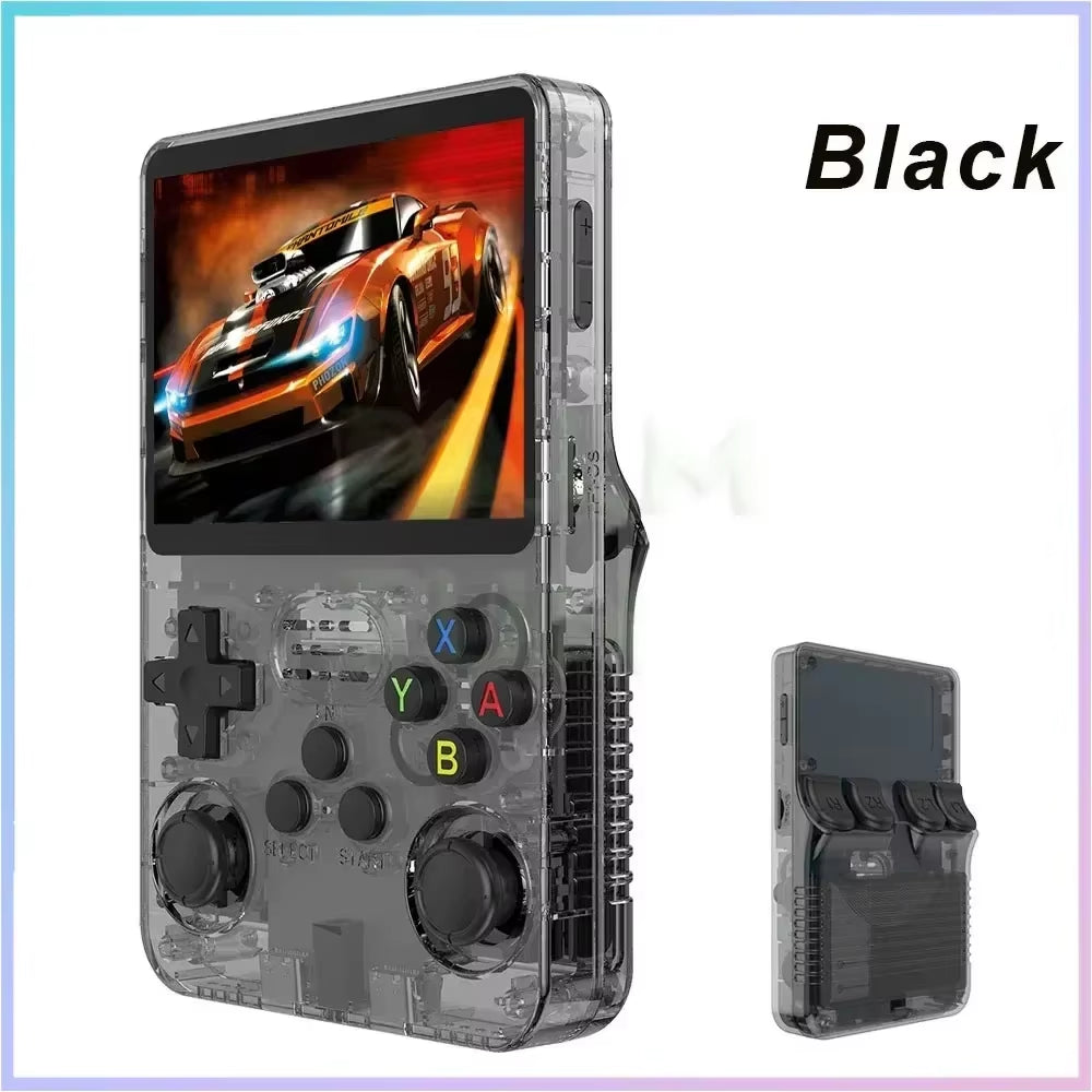 R36S Retro Handheld Game Console 3.5 Inch IPS Screen Linux System Portable Mini Video Player Classic Gaming Emulator 128G